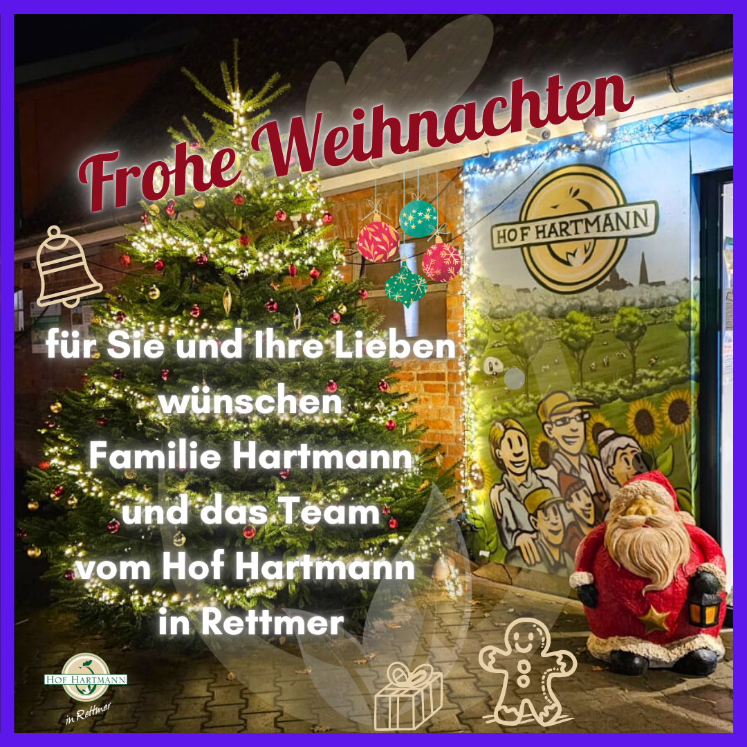 Wir wünschen wunderschöne Weihnachten!