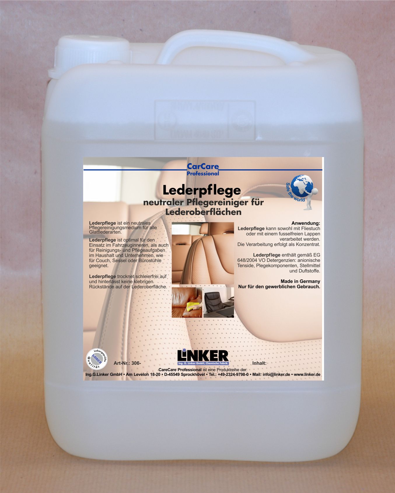 Lederpflege (Art.-Nr.: 306-XX) - Wir machen Chemie - Linker Chemie
