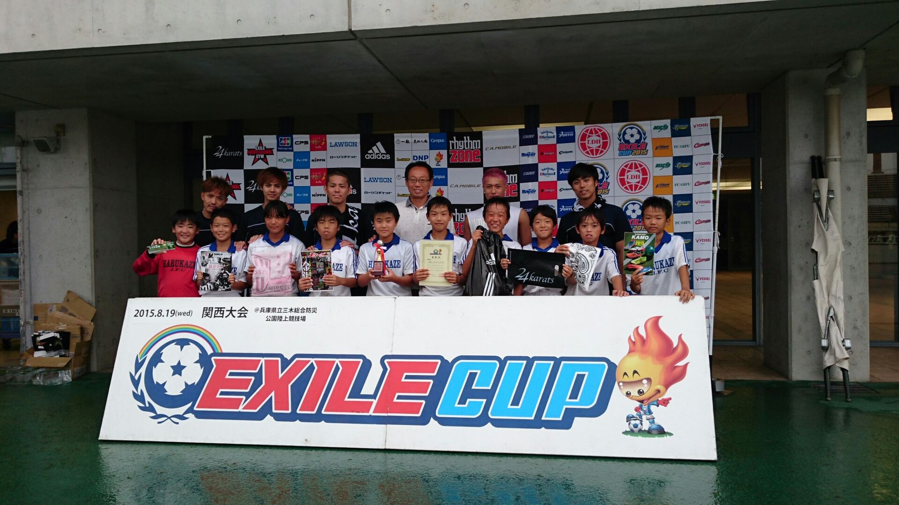 EXILEcup2015　関西大会　準優勝　2015年8月