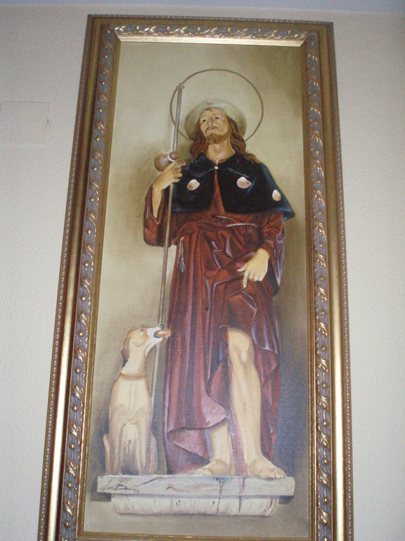 Óleo sobre lienzo, "San Roque"