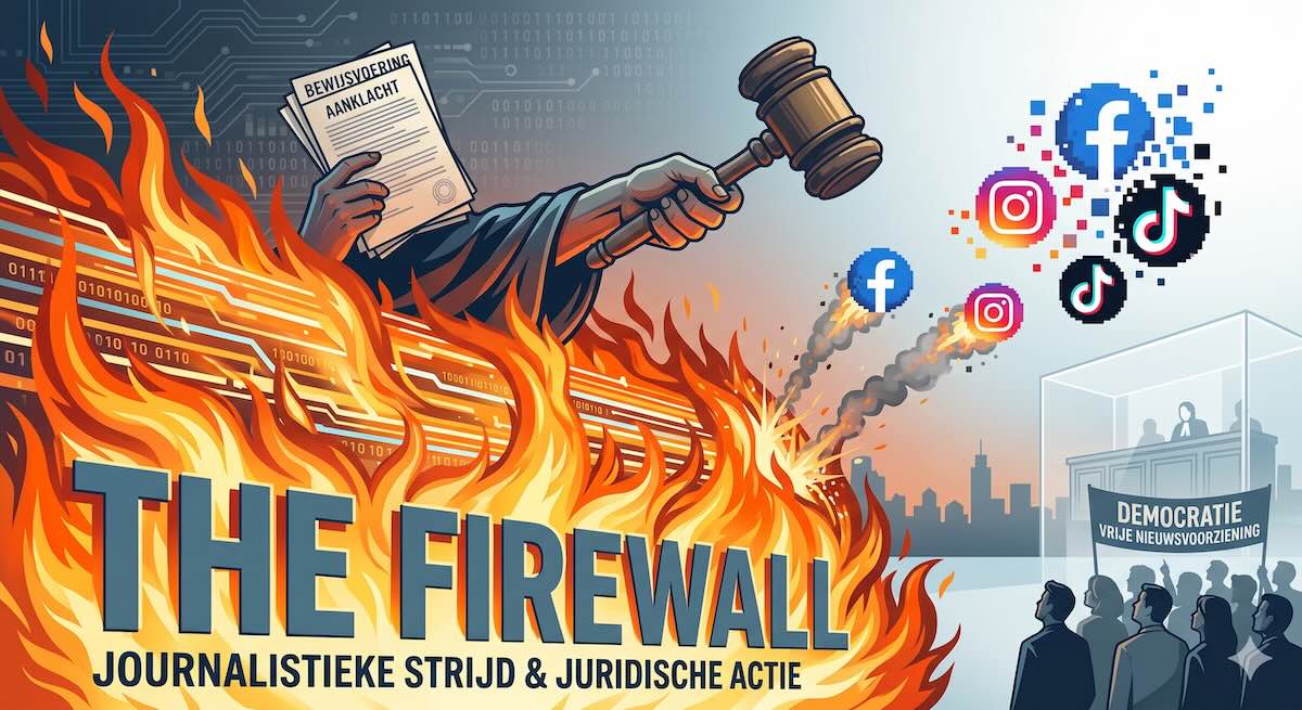 Nieuw platform The Firewall sleept techreuzen voor de rechter