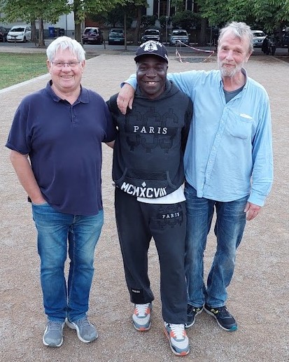 Treppchen und "Ungeschlagene" sind heute identisch. Uwe: Rang 3; Honoré: Rang 1; Dirk: Rang 2