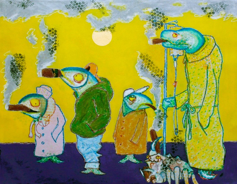 "Ohne Titel" von unserem Mitglied Paul Rainer Heicappell