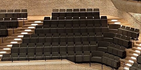 Elbphilharmonie-Führung & Hafenrundfahrt 21, Großer Saal 2