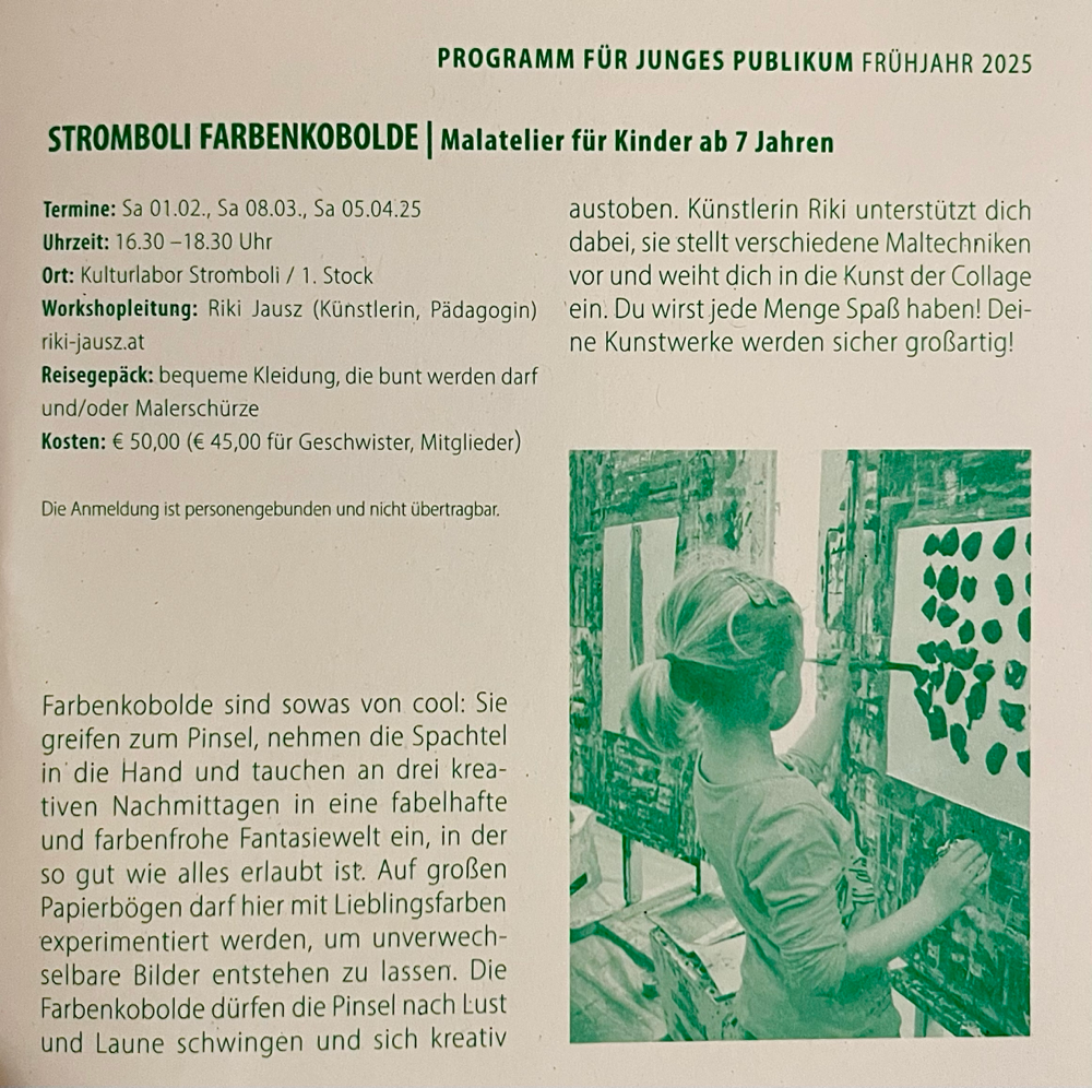 INFO: Farbenkobolde Stromboli Frühjahr 2025