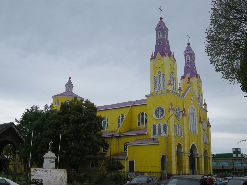 Unesco Kirche in Castro - eine von vielen auf der Insel