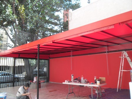 Toldo tipo cama