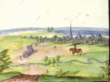 Herbigny en 1607, Dessin d'Adrien de Montigny