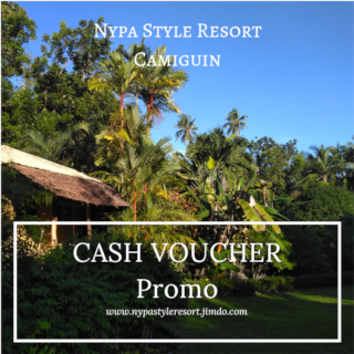 cash voucher reservation, Camiguin villa reservation, Nypa Style Resort promotion, Camiguin vacation, Camiguin accommodation,