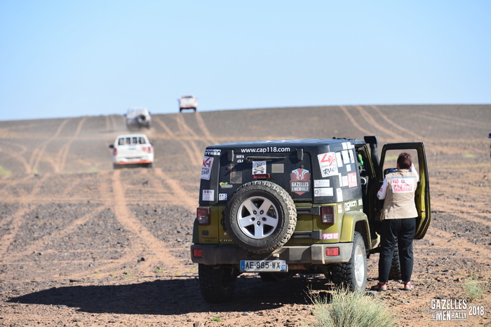 Gazelles and Men Rally 2018 - Équipage CAP 118.