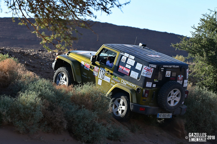 Gazelles and Men Rally 2018 - Équipage CAP 118.