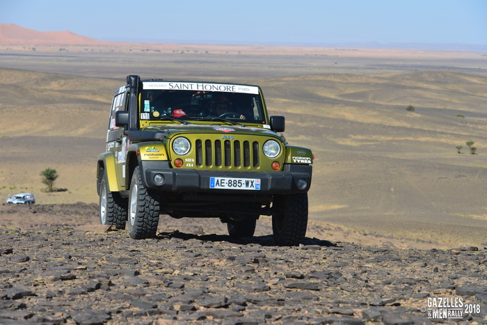 Gazelles and Men Rally 2018 - Équipage CAP 118.