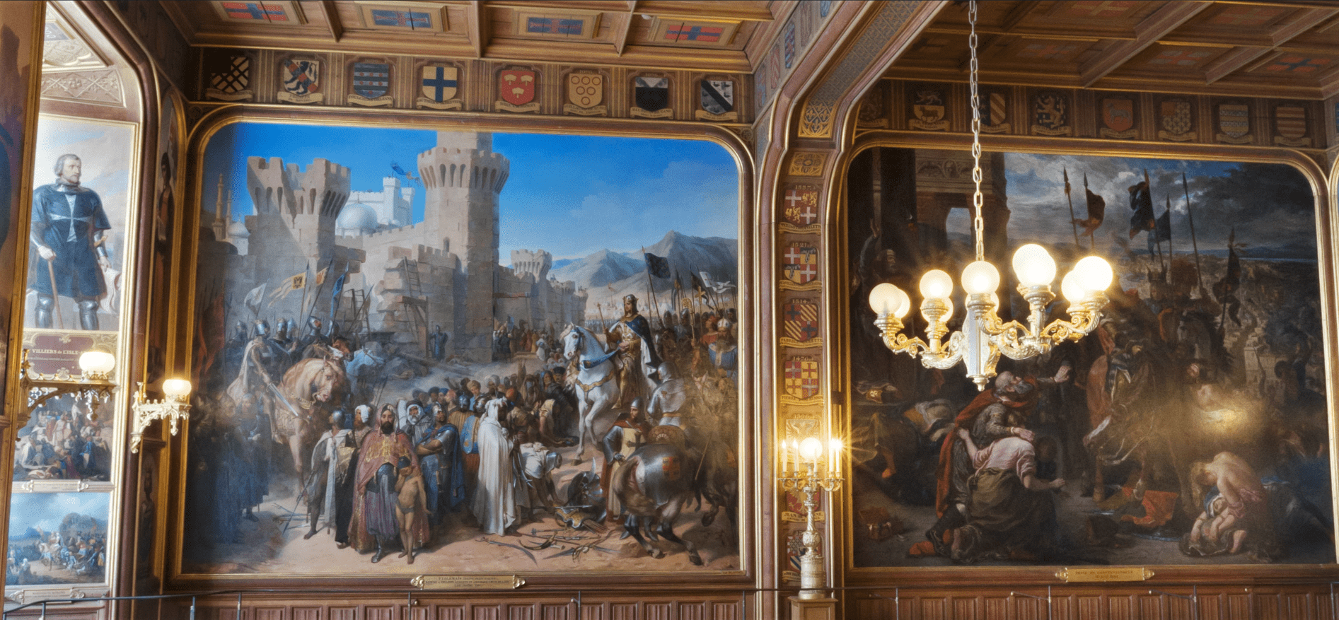 Salles des Croisades – Château de Versailles.
