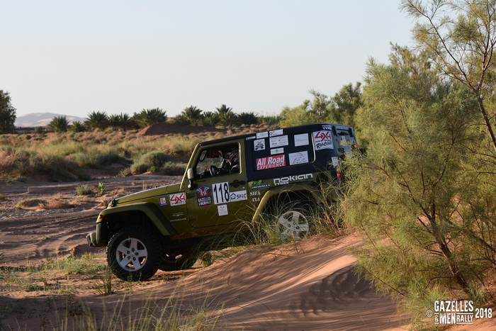 Gazelles and Men Rally 2018 - Équipage CAP 118.