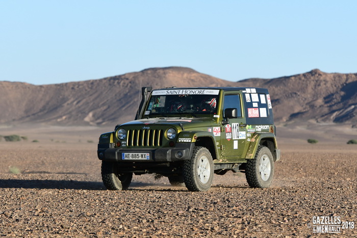 Gazelles and Men Rally 2018 - Équipage CAP 118.