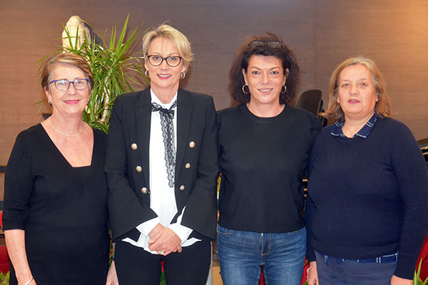 Les quatre agents recenseurs de Vélizy-Villacoublay