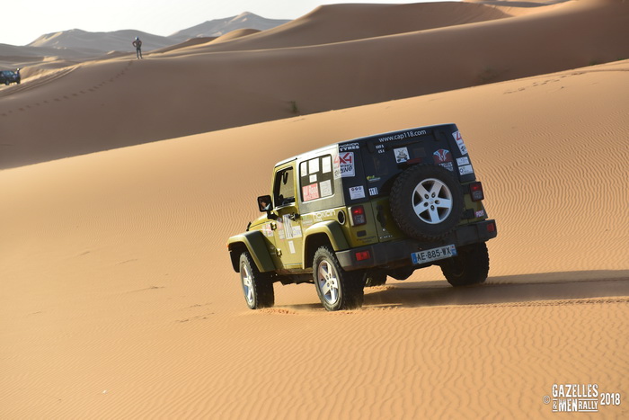 Gazelles and Men Rally 2018 - Équipage CAP 118.