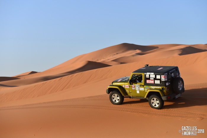 Gazelles and Men Rally 2018 - Équipage CAP 118.