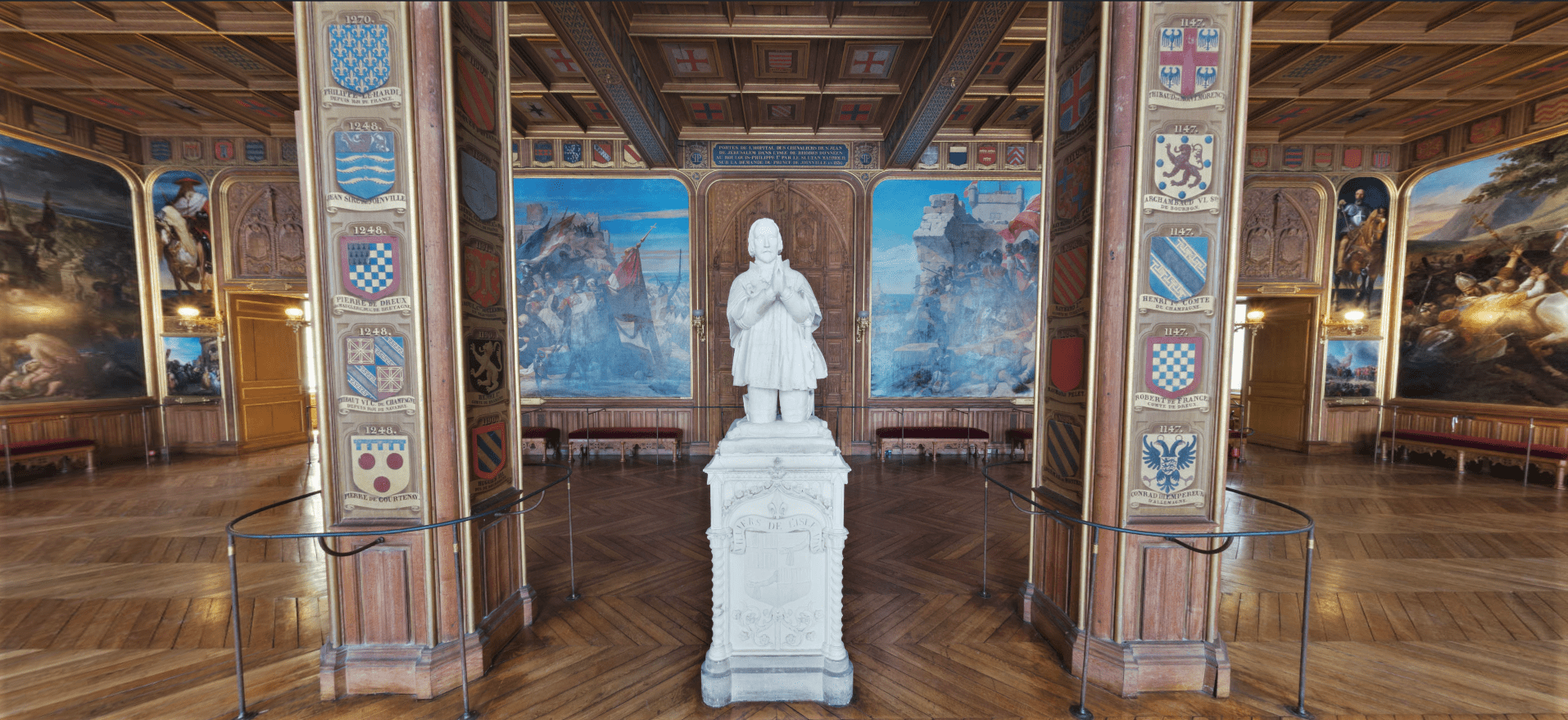 Salles des Croisades – Château de Versailles.