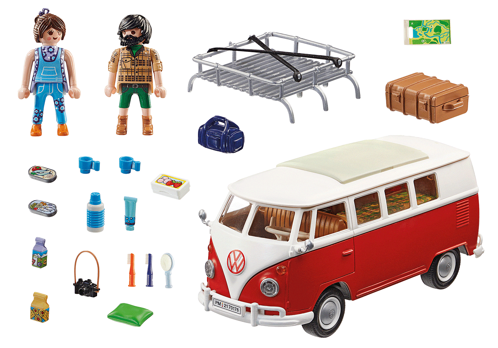 Le camping-car Combi T1 de Volkswagen par Playmobil - Collection 2021.