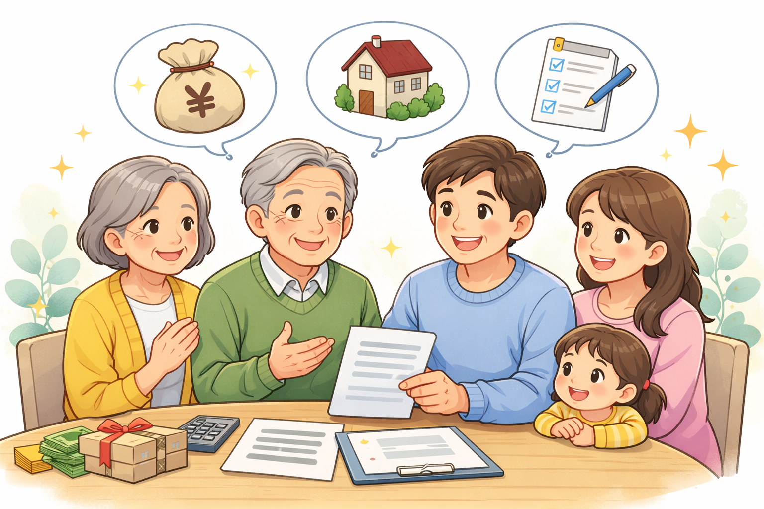 贈与：暦年課税110万円と相続時精算課税2,500万円、結局どっちがお得？