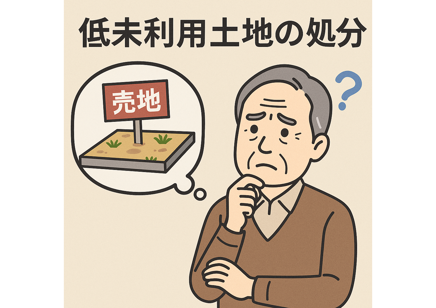 空き地を売るなら今がチャンス！ ～令和7年12月31日まで使える「低未利用地の100万円控除」～
