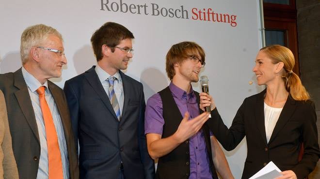 Preisverleihung Schule trifft Wissenschaft  2013 @Robert Bosch Stiftung