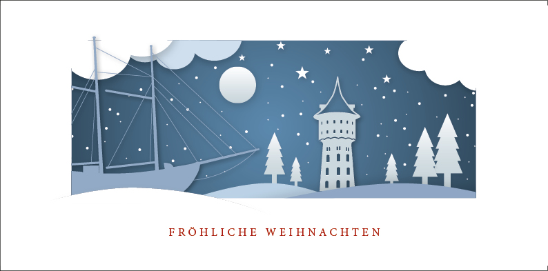 Weihnachtskarte Nr. 170