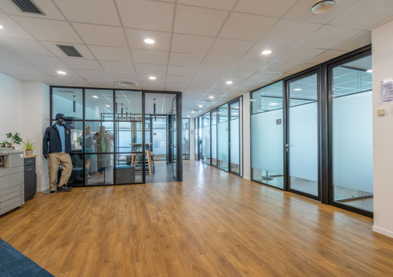 Rénovation de bureaux dans les Hauts de Seine par l'agence d'architecture intérieure Vice Versa