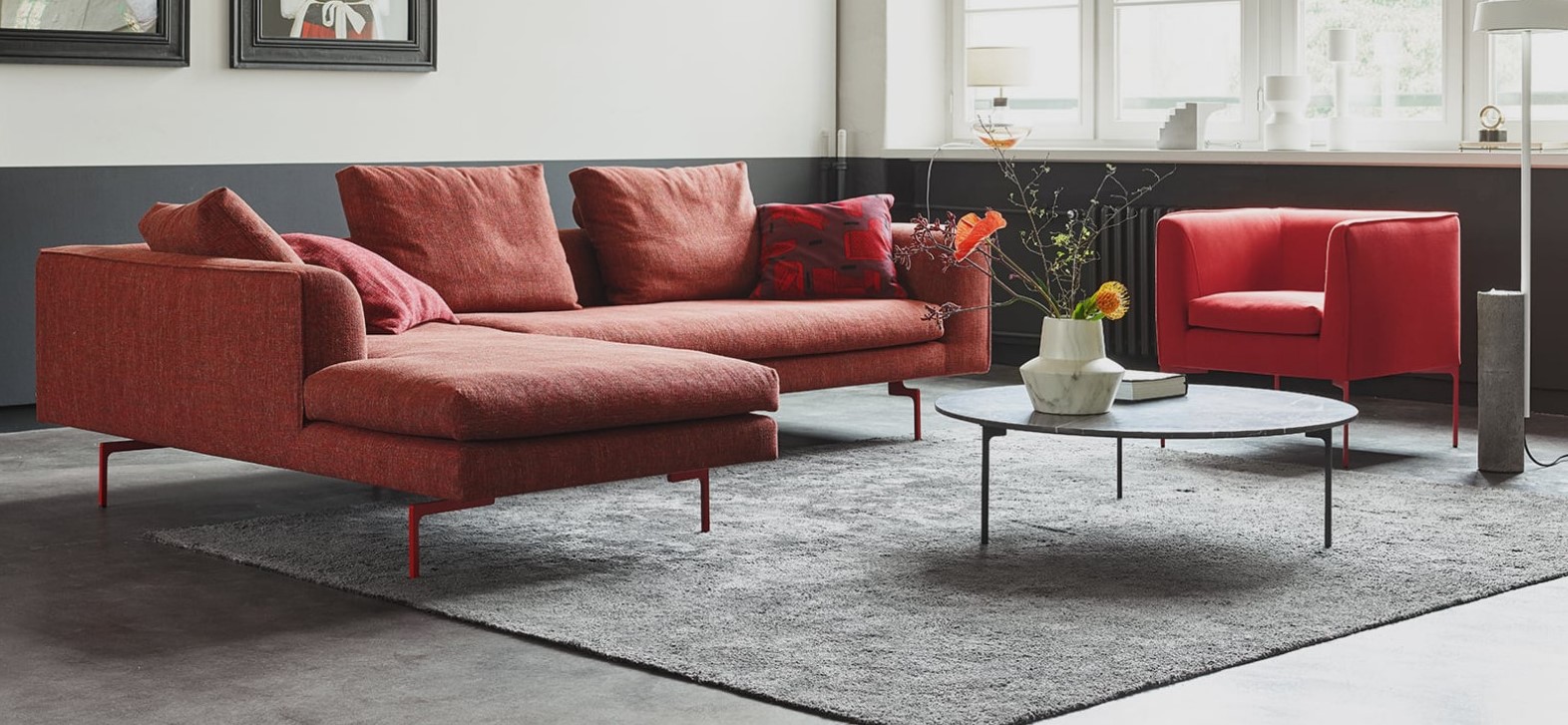 Interieurdesign Innenarchitektur Inneneinrichtungen Möbel Beleuchtungen Vorhänge Sofa Tische Sessel