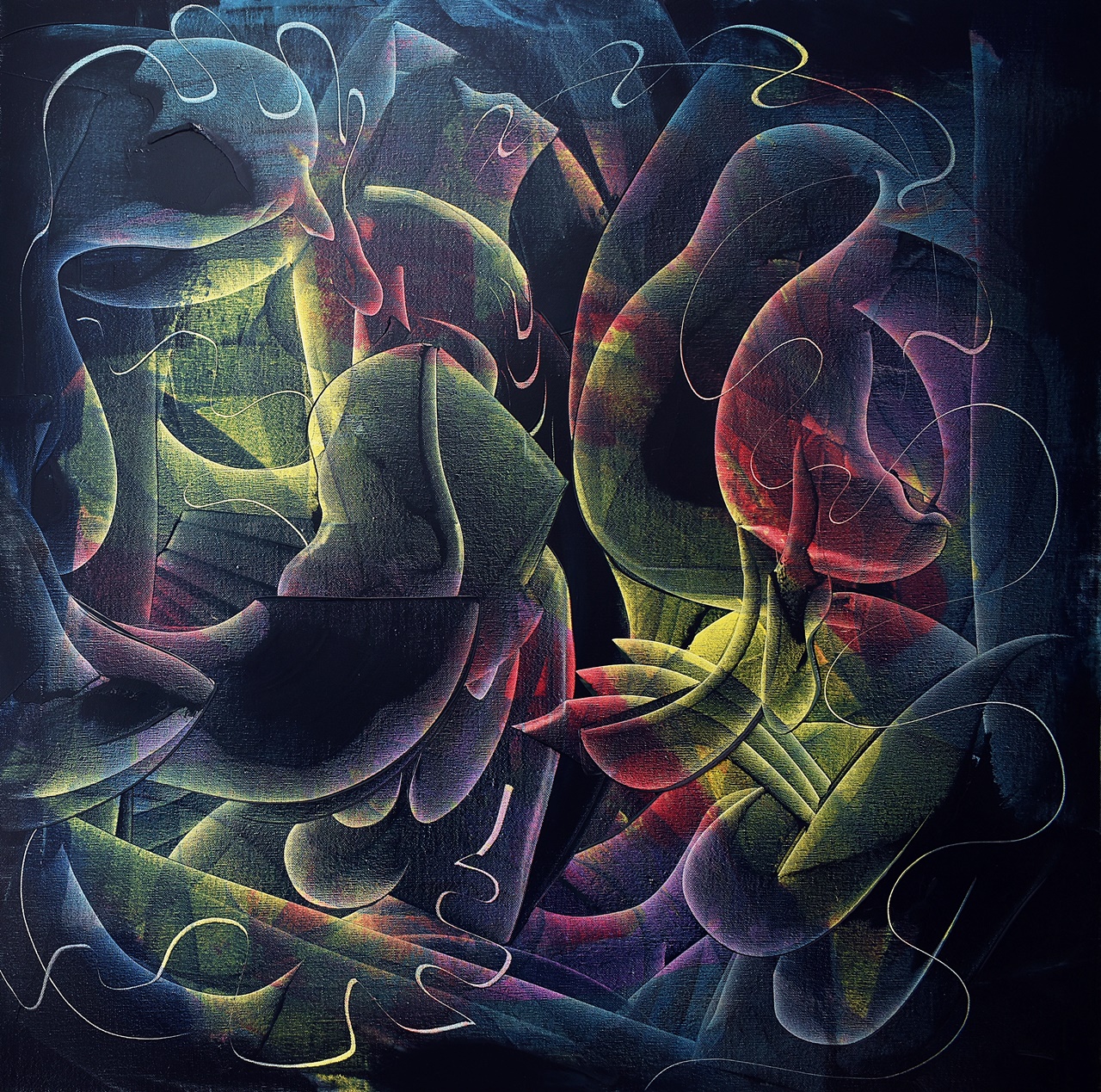 contemporary oil painting Mauricio Paz Viola is a Uruguayan