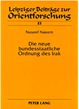 Die neue bundesstaatliche Ordnung des Irak 2008
