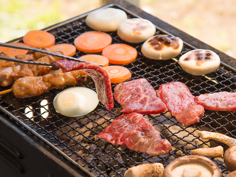 手ぶらで来ても楽しめる本格炭火ＢＢＱ