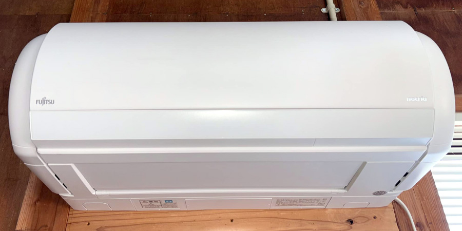 エアコンクリーニング講習の実習機「富士通｜AS-X401L2W」