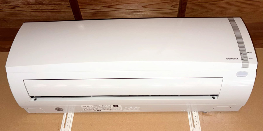 エアコンクリーニング講習の実習機「コロナ｜CHR-N2217R」