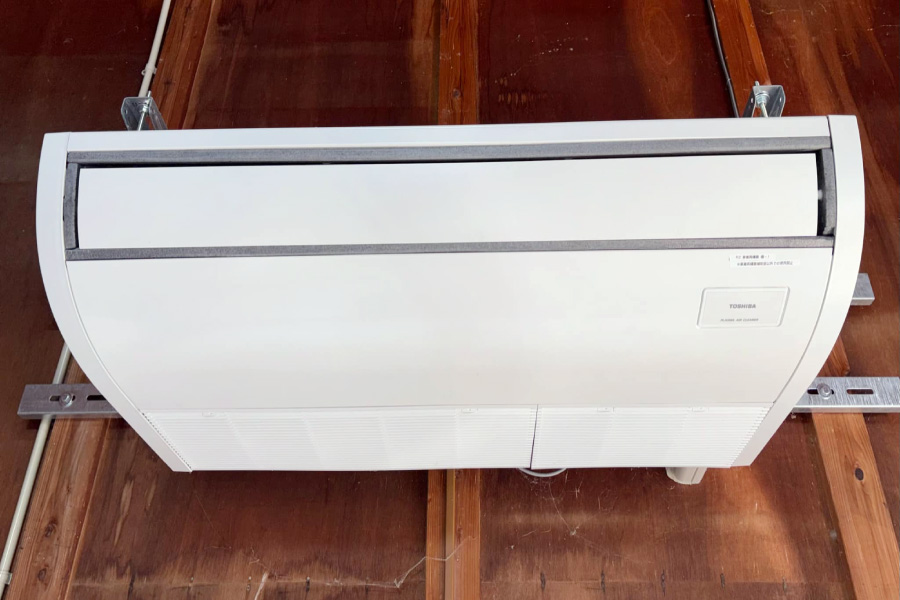 エアコンクリーニング研修の実習機「東芝｜AIC-RP804H」