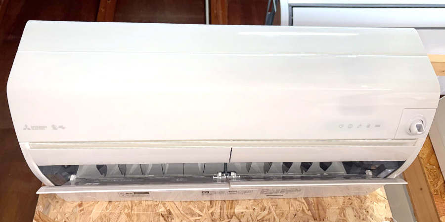 エアコンクリーニング講習の実習機「三菱｜MSZ-ZXV3620-W」