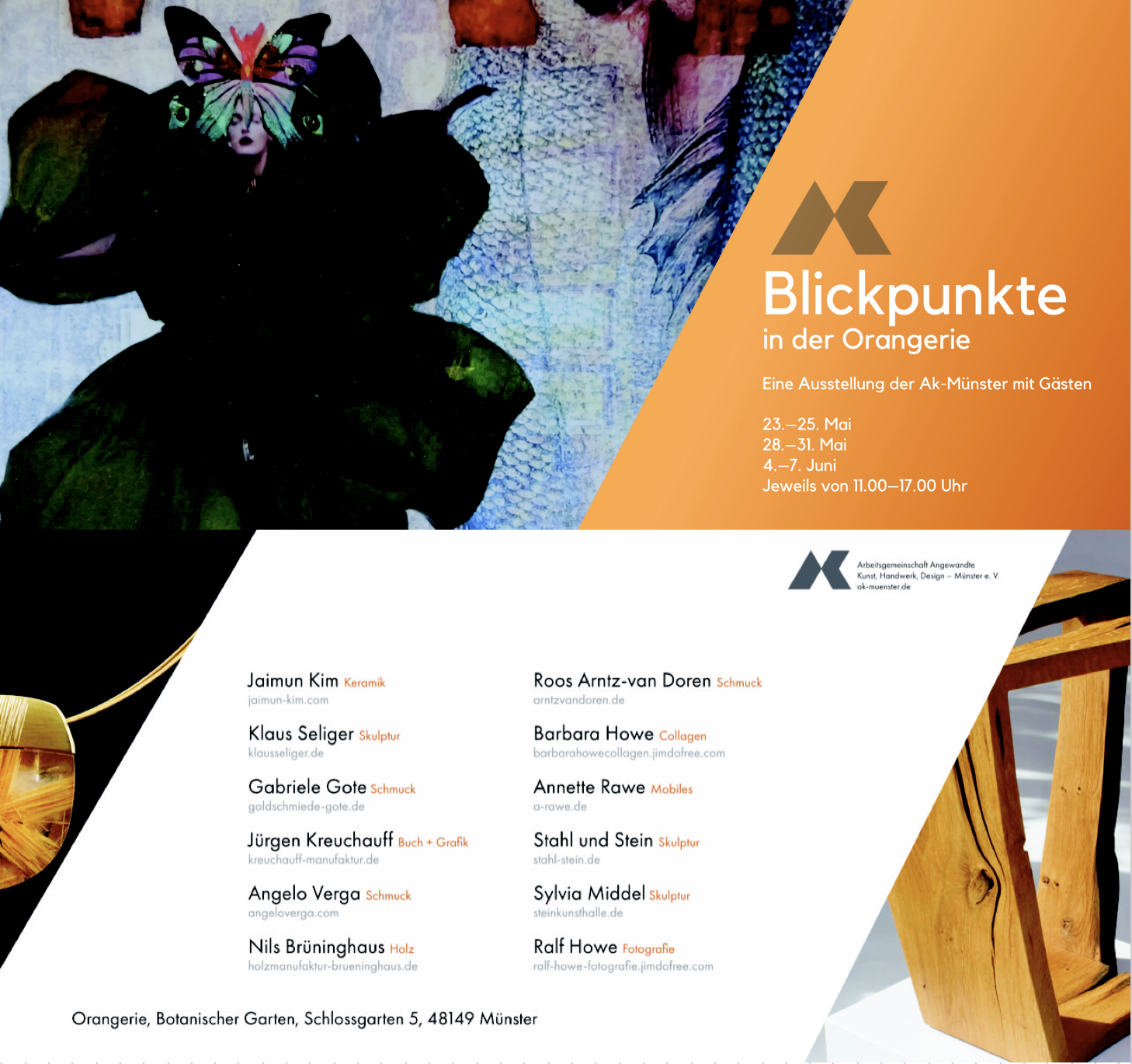 Blickpunkte in der Orangerie