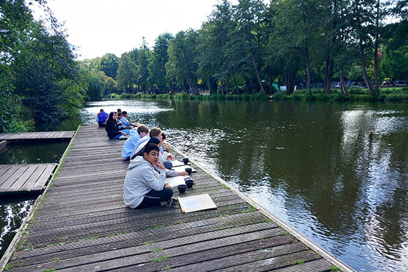  FlussLauf Pleinair