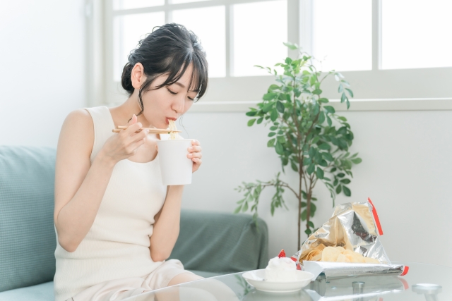【しょっぱいものが欲しくなる時】の身体