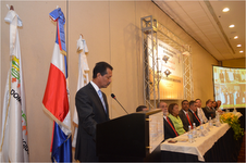 Julian Roa Presidente ASODORE se dirige a los presentes