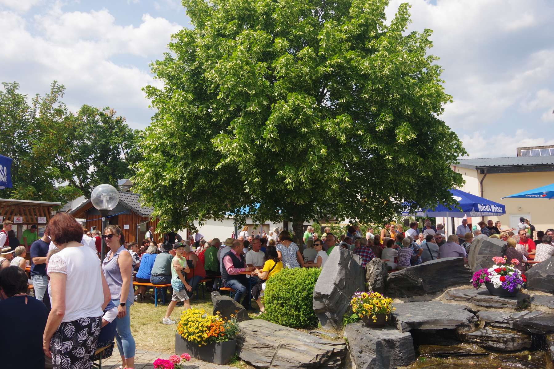 Tschirn feiert drei Tage lang die Blasmusik Gemeinde Tschirn