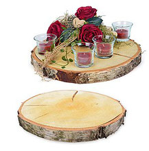 Deko Baumscheiben Hochzeit online Shop Versand