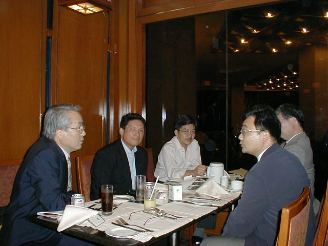 2001, Meeting with Hilippine SONY president