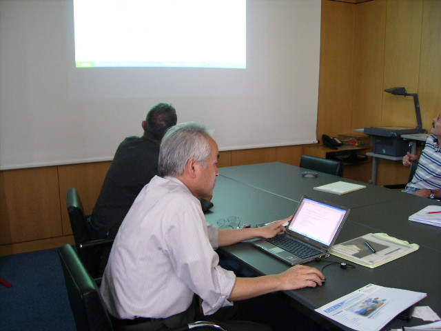 2007, Technology inspection tour to Swiss to introduce a Japanese company