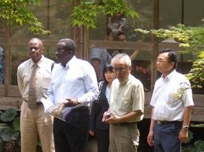 2008, introduction of water treatment technology to African Ambassadors to Japan