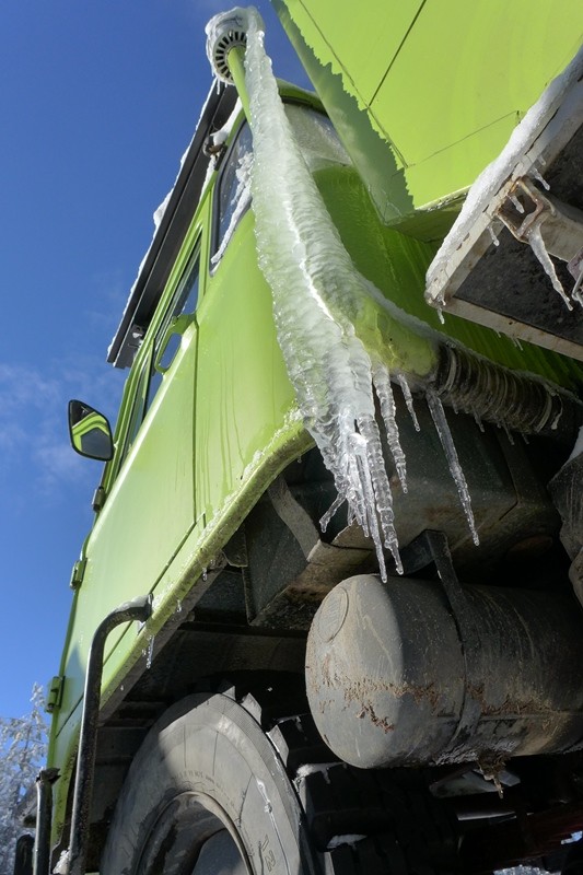 Almost 2m of icicle
