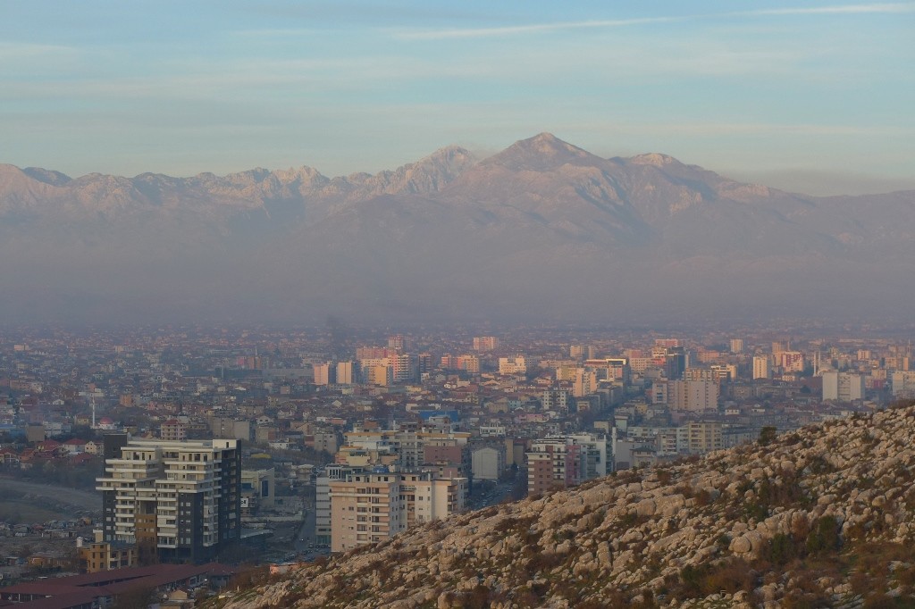 Shkodra von oben