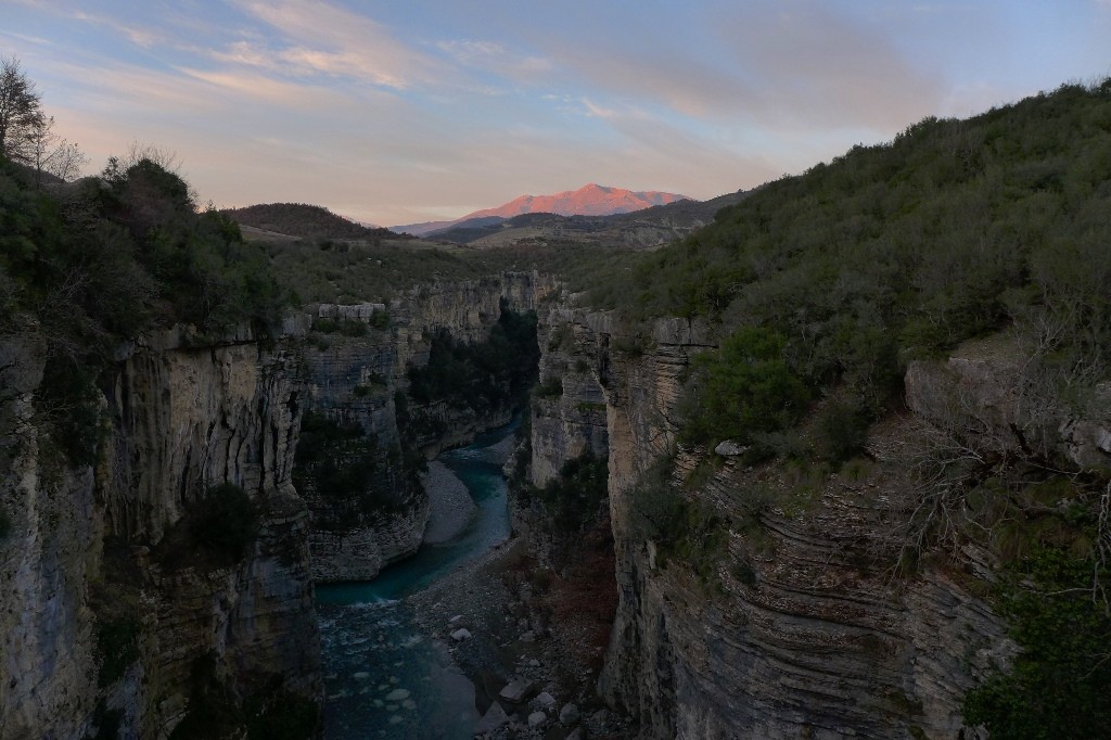 Der Osumcanyon. Danach mussten wir leider erstmal getrennte Wege gehen.