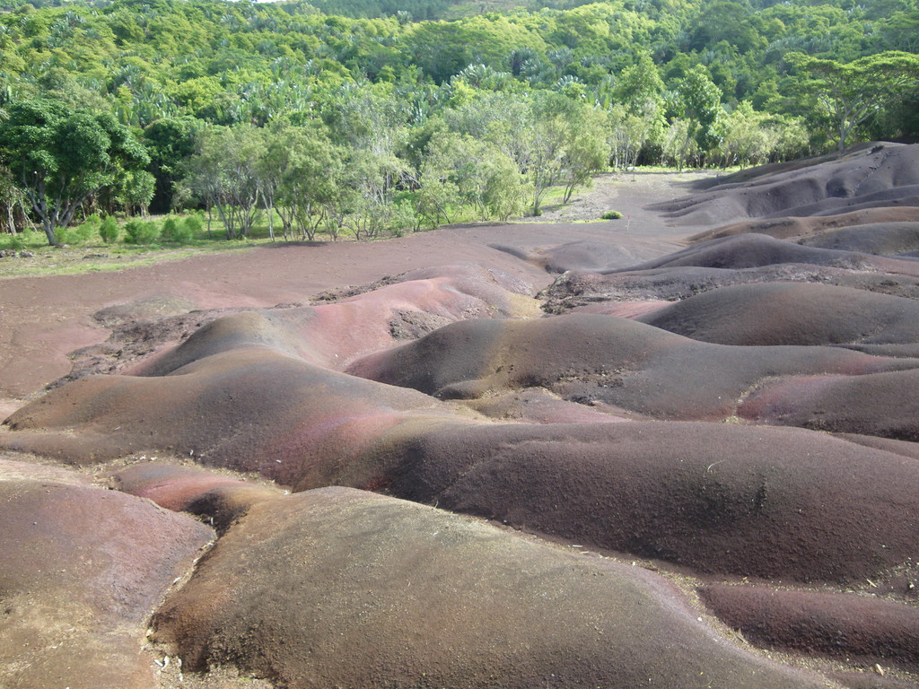 Chamarel - die "Siebenfarbige Erde" - ein Naturschauspiel im Süden der Insel